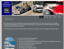 Tablet Screenshot of kirksappraisal.com